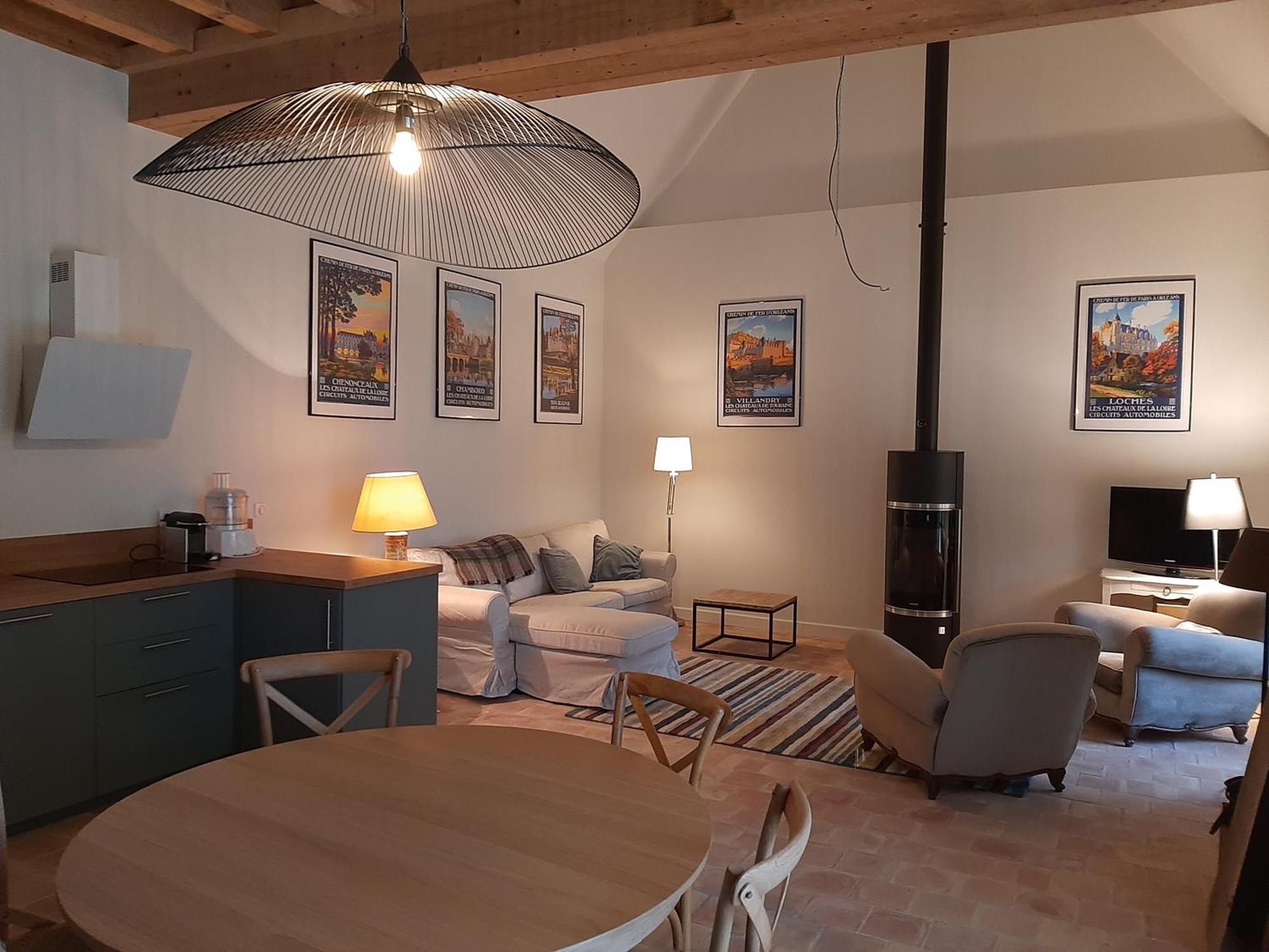 Le Puits Renaissance - Gites De Caractere Et Piscine Chauffee Chambourg-sur-Indre Eksteriør bilde