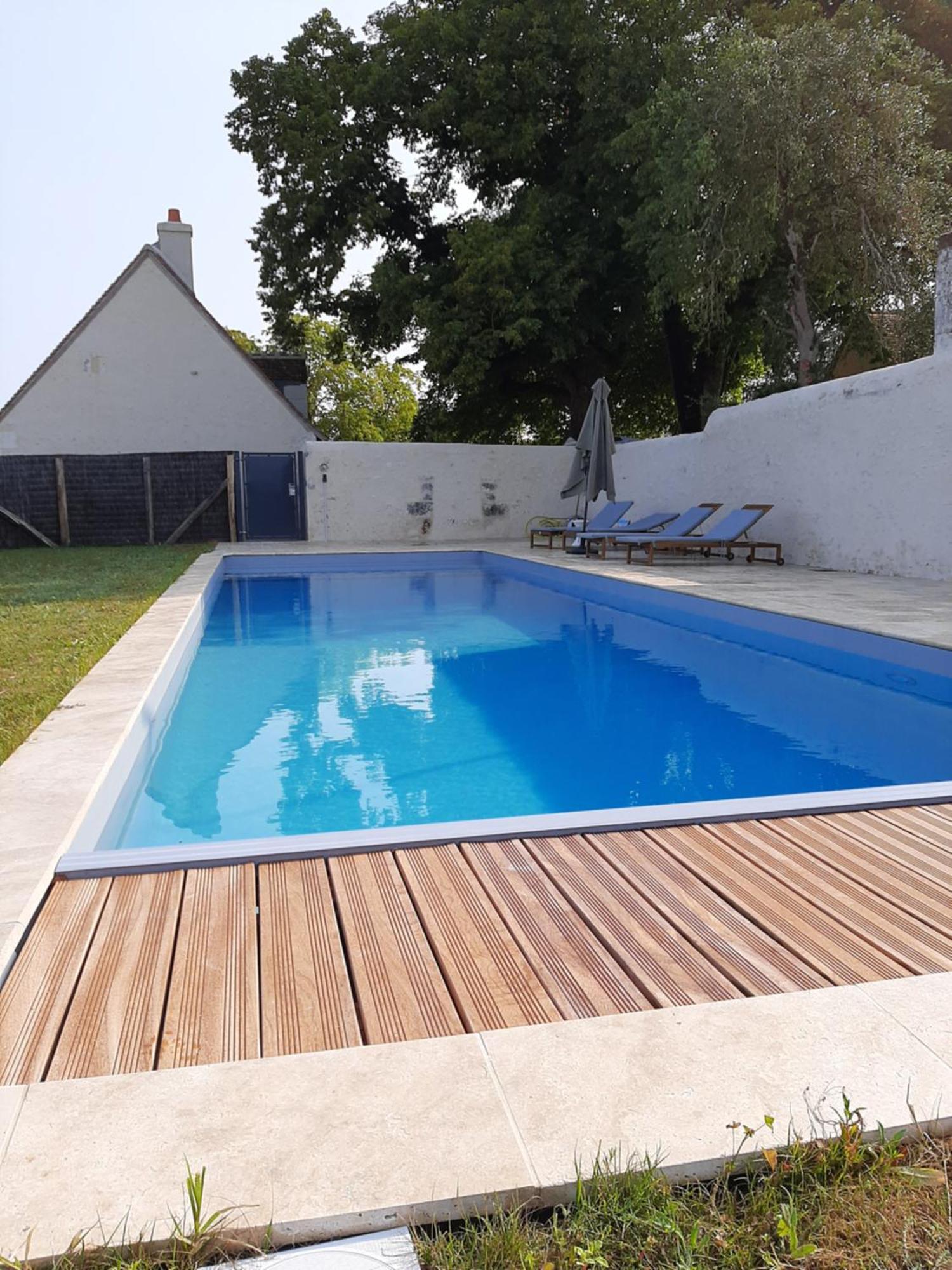 Le Puits Renaissance - Gites De Caractere Et Piscine Chauffee Chambourg-sur-Indre Eksteriør bilde